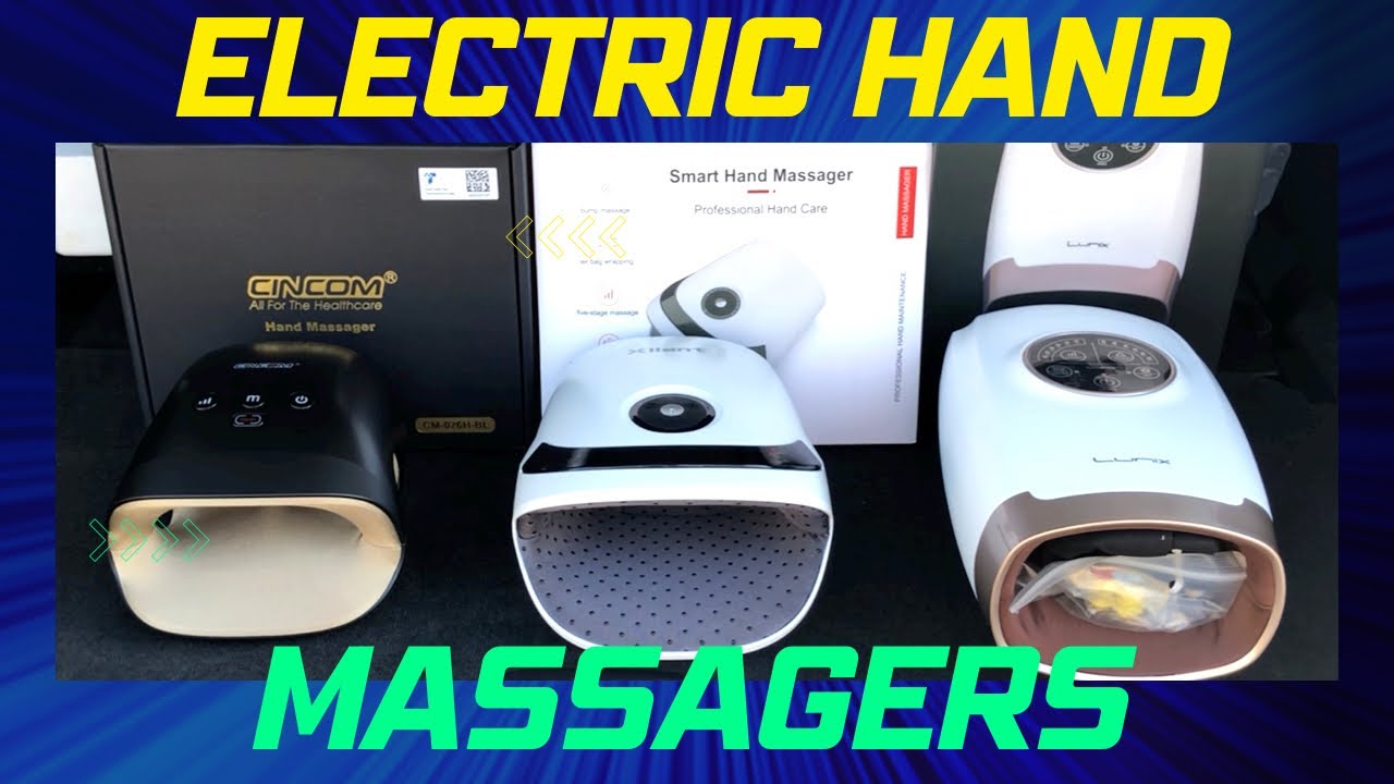 Electric Hand Massager Review (Lunix, Xllent, CINCOM)| Therapist Review
