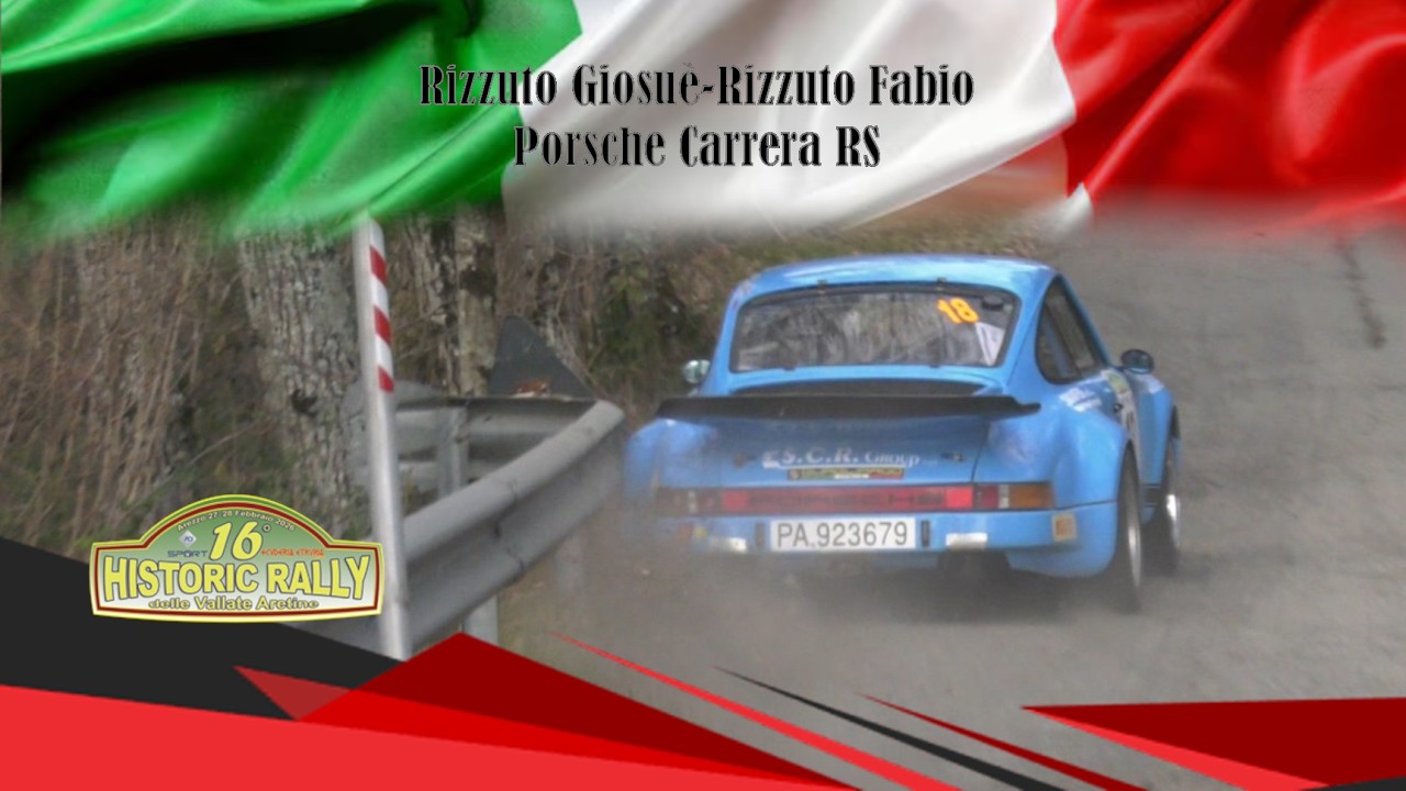 16. Historic Rally delle Vallate Aretine 2025 || Rizzuto-Rizzuto || Porsche Carrera RSR