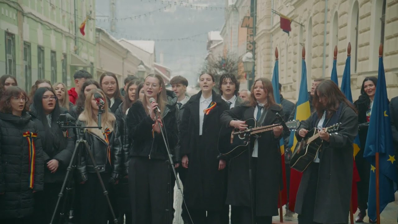 O borna pe harta Unirii