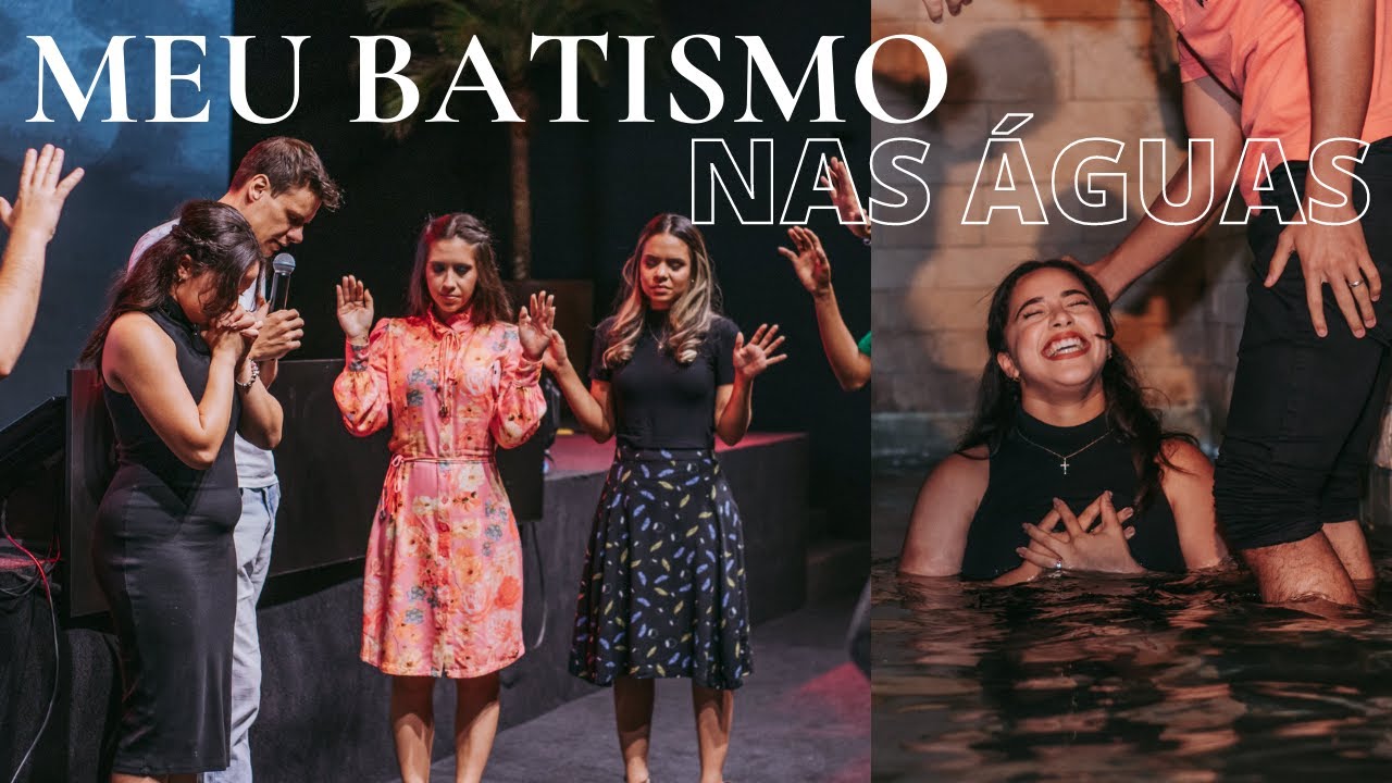 ERA PARA SER SÓ UM VLOG E ACABOU QUE FUI BATIZADA | batismo emocionante | Cecília Pietra
