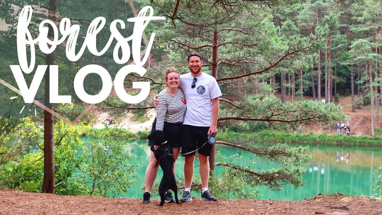 Woodland Adventure *hidden gem!* • Day In The Life Vlog 🌳 Exploring Blue Pool • Dorset Dog Walk