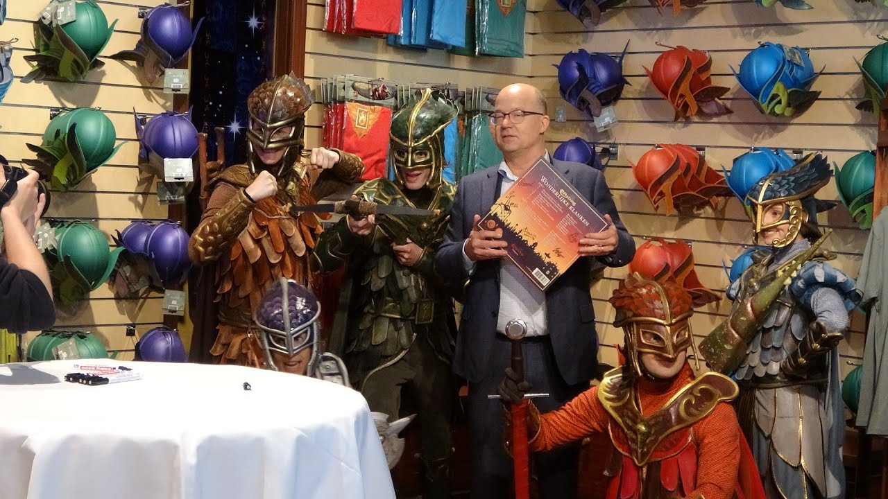 start Lp verkoop en signeersessie in de Efteling 22.4.2023