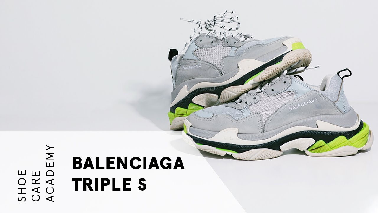 How To Clean BEAT Balenciaga Triple S With Reshoevn8r