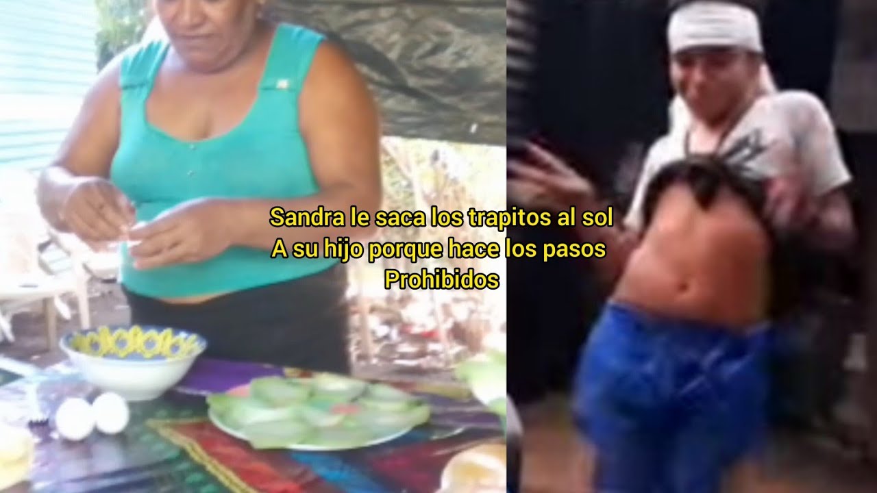 Sandra saca a luz todo lo que es su hijo por esa razón hacia los pasos prohibidos