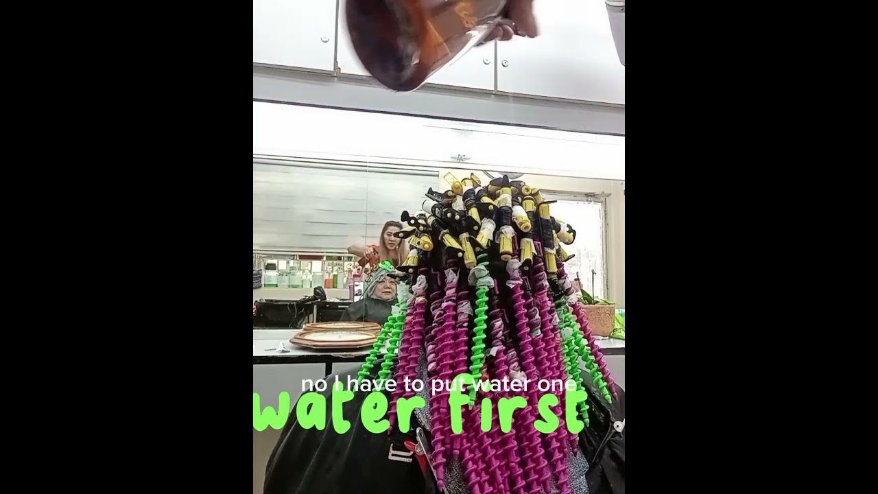 Spiral Perm/Short Hair