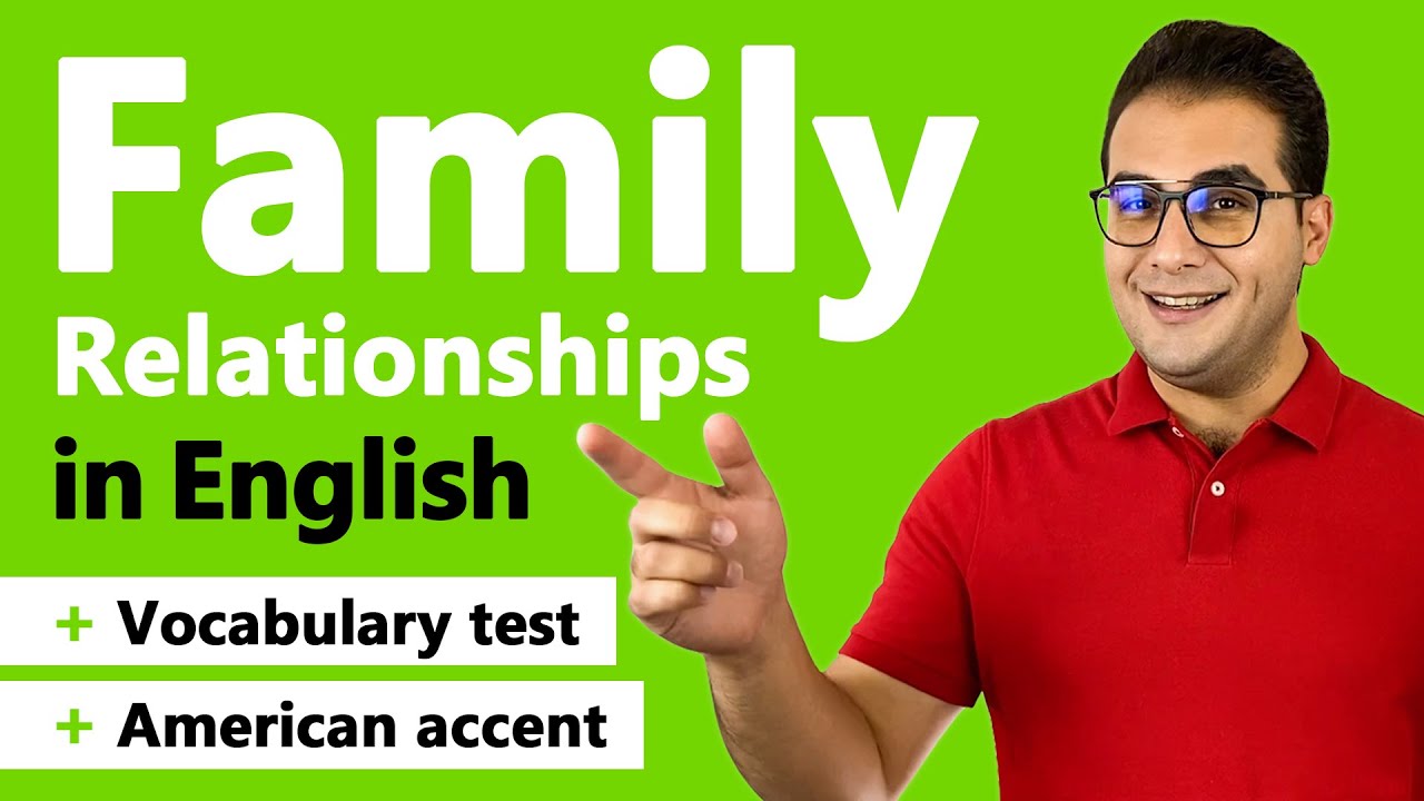 How to Talk about Family Relationships in English | English Vocabulary