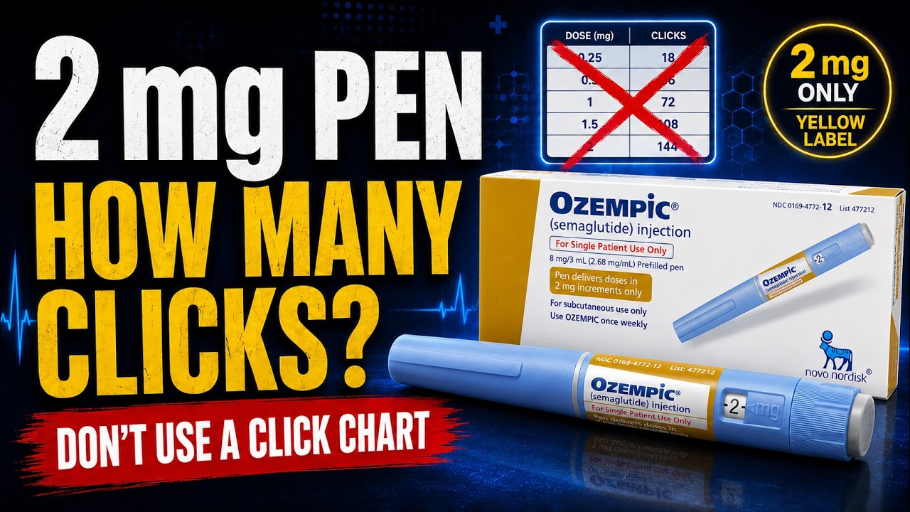 Ozempic 2 mg Pen Clicks: Complete Dose Chart