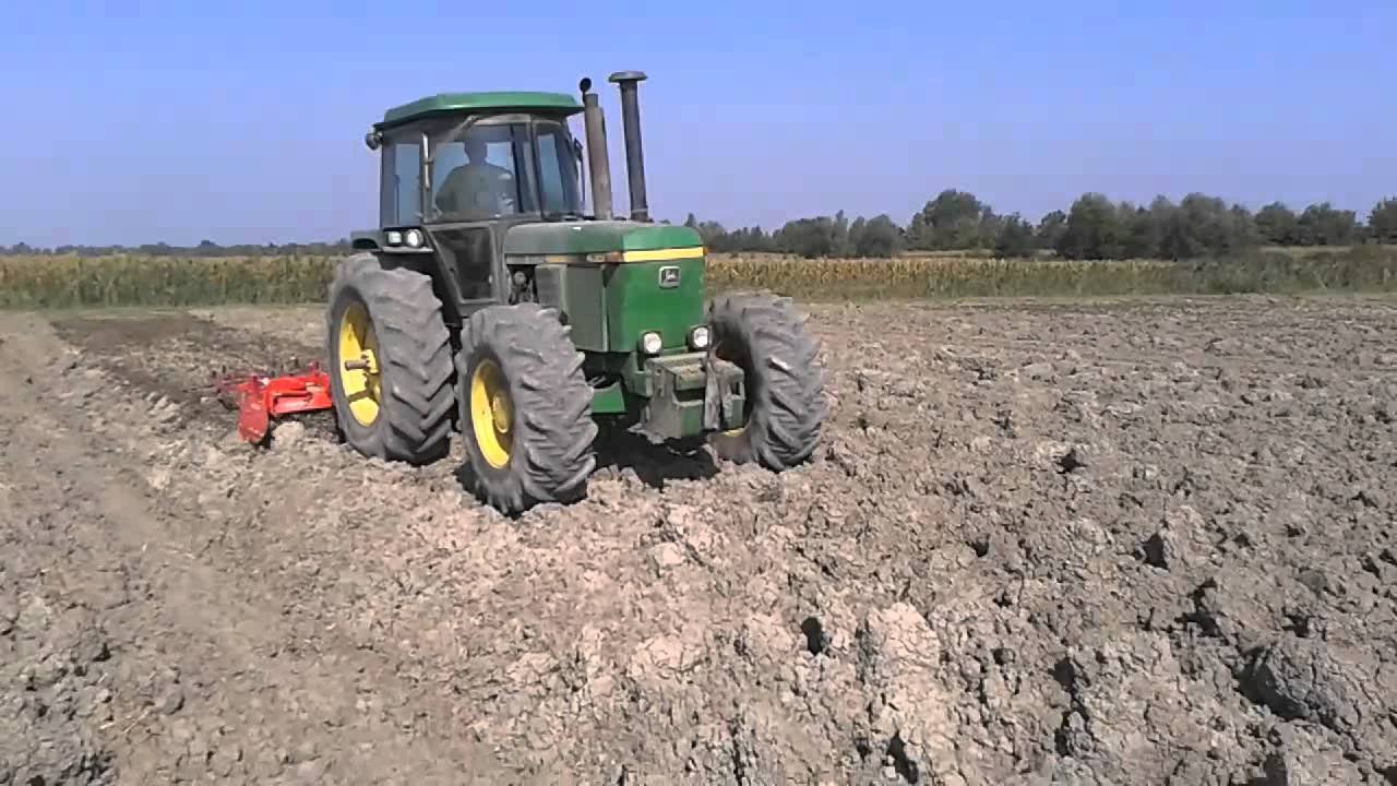 JD 4350 Rotante Kuhn HR 304 terra dura e agricoltura creativa