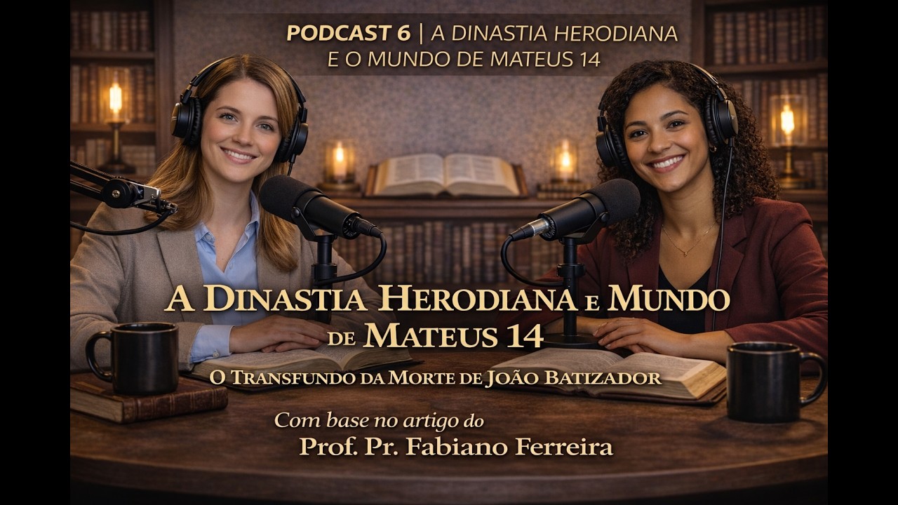 PODCAST 6 | A DINASTIA HERODIANA E O MUNDO DE  MATEUS 14 - O TRANSFUNDO DA MORTE DE JOÃO BATIZADOR