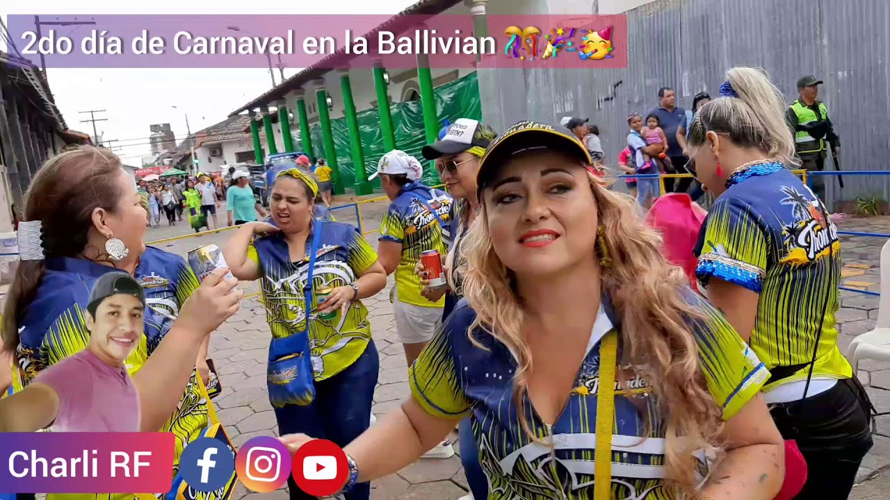 2do día de Carnaval en la calle Ballivian