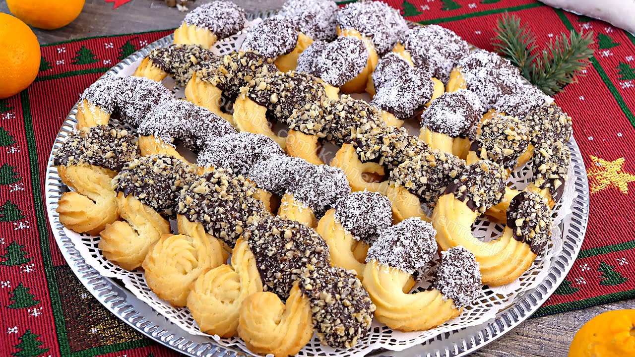 🎄Праздник к нам приходит!🍪Нежнейшее сливочное песочное печенье к Рождеству и Новому году!