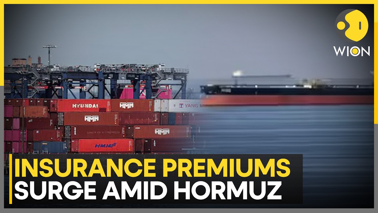 US-Iran War: Hormuz Tensions Drive Sharp Rise In Marine Insurance Costs | WION News