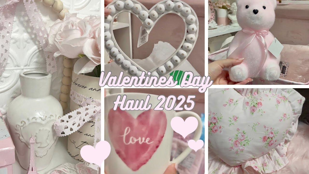 *Huge* Valentines Day Haul 2025 | Hobby Lobby, Target + more 🏹💕🎀