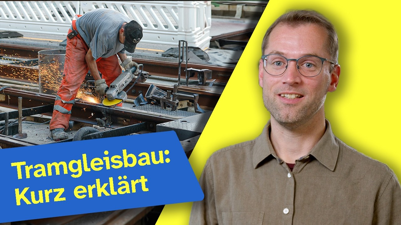 Tram-Westtangente: Technik hinter dem Gleisbau 🚧🚊