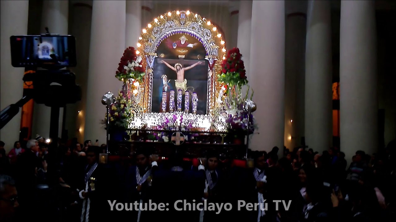 Señor de los Milagros Campodónico en Catedral de Chiclayo