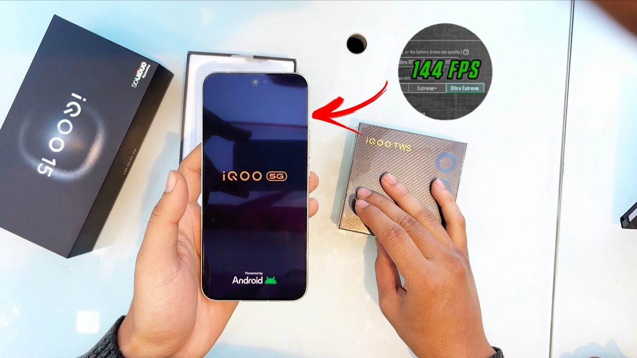 IQOO 15 MY FIRST 120 FPS🔥 GAMING DEVICE ❤️ #unboxing #iqoo #iqoo15 #overpower 