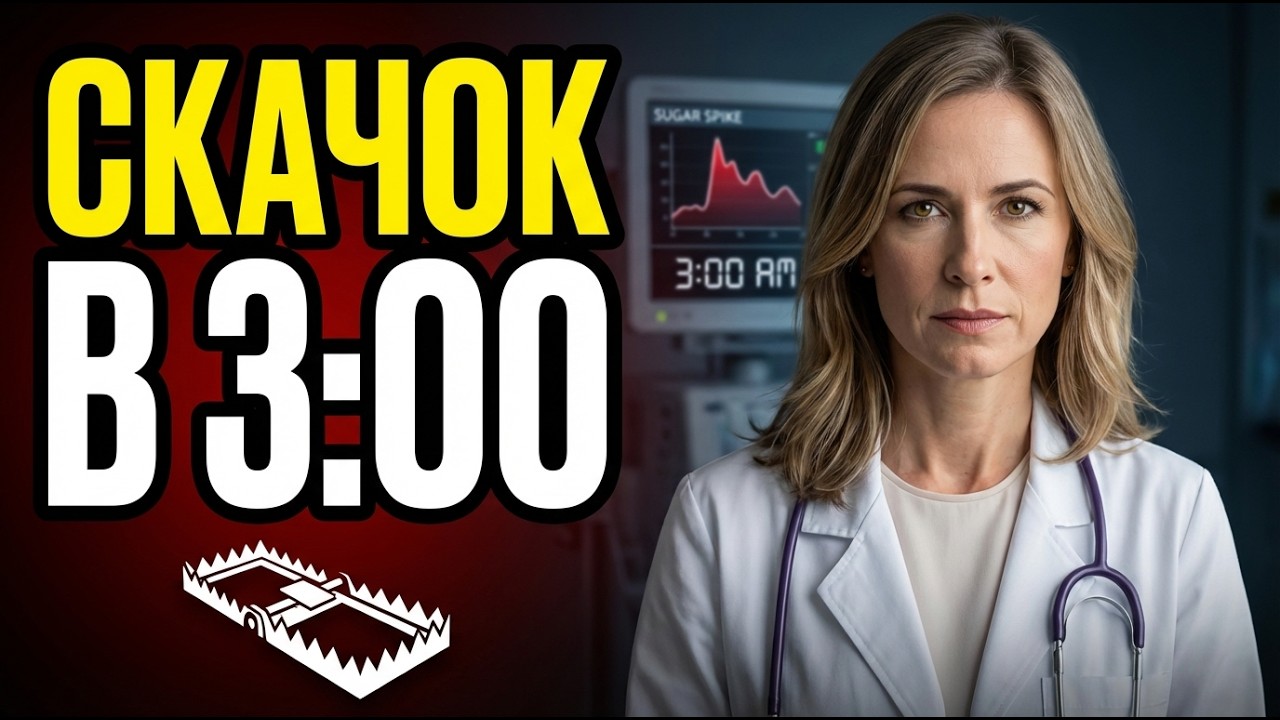 Почему вы просыпаетесь в 3 ночи? Скрытая ловушка сахара после 40: почему он растет без сладкого?