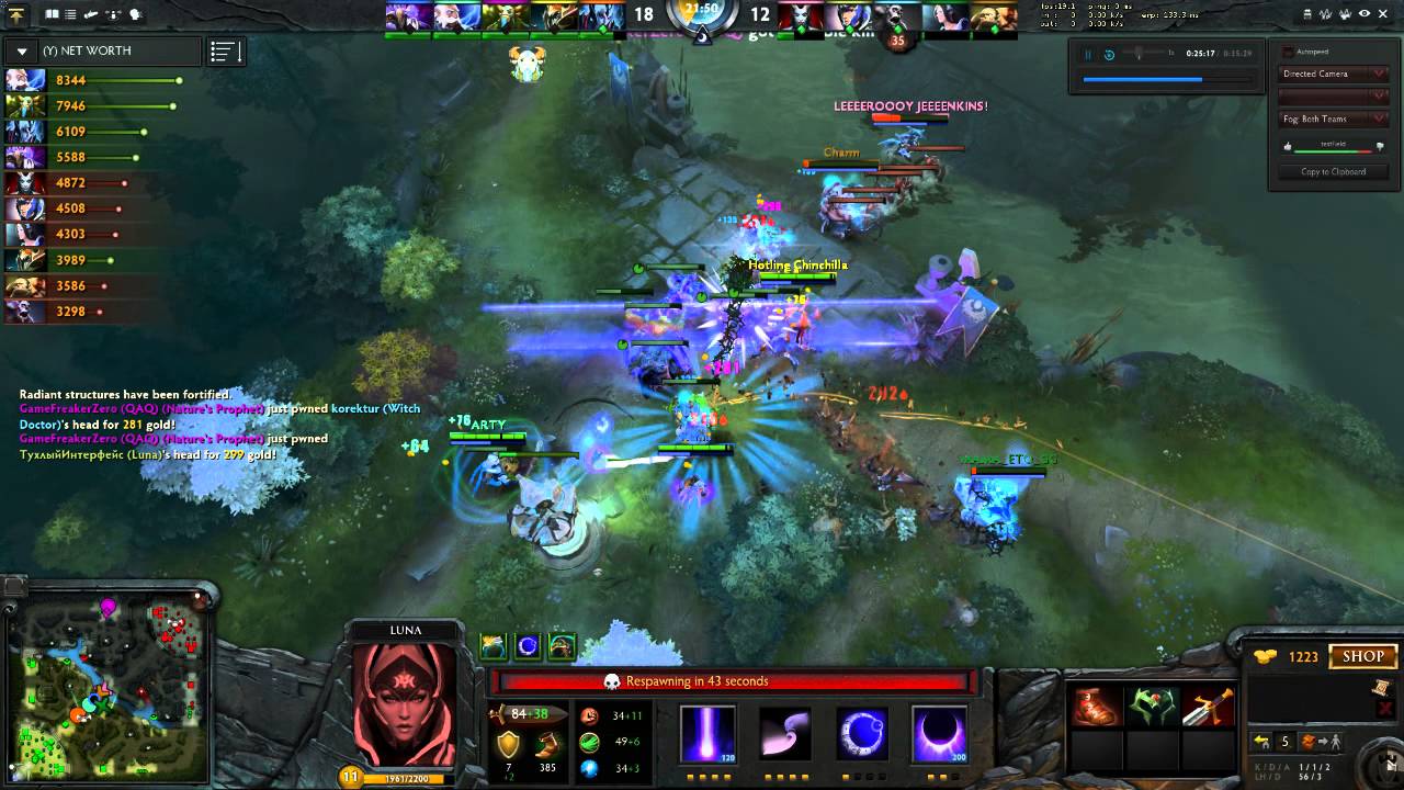 Dota 2 - You can't run from heaven!