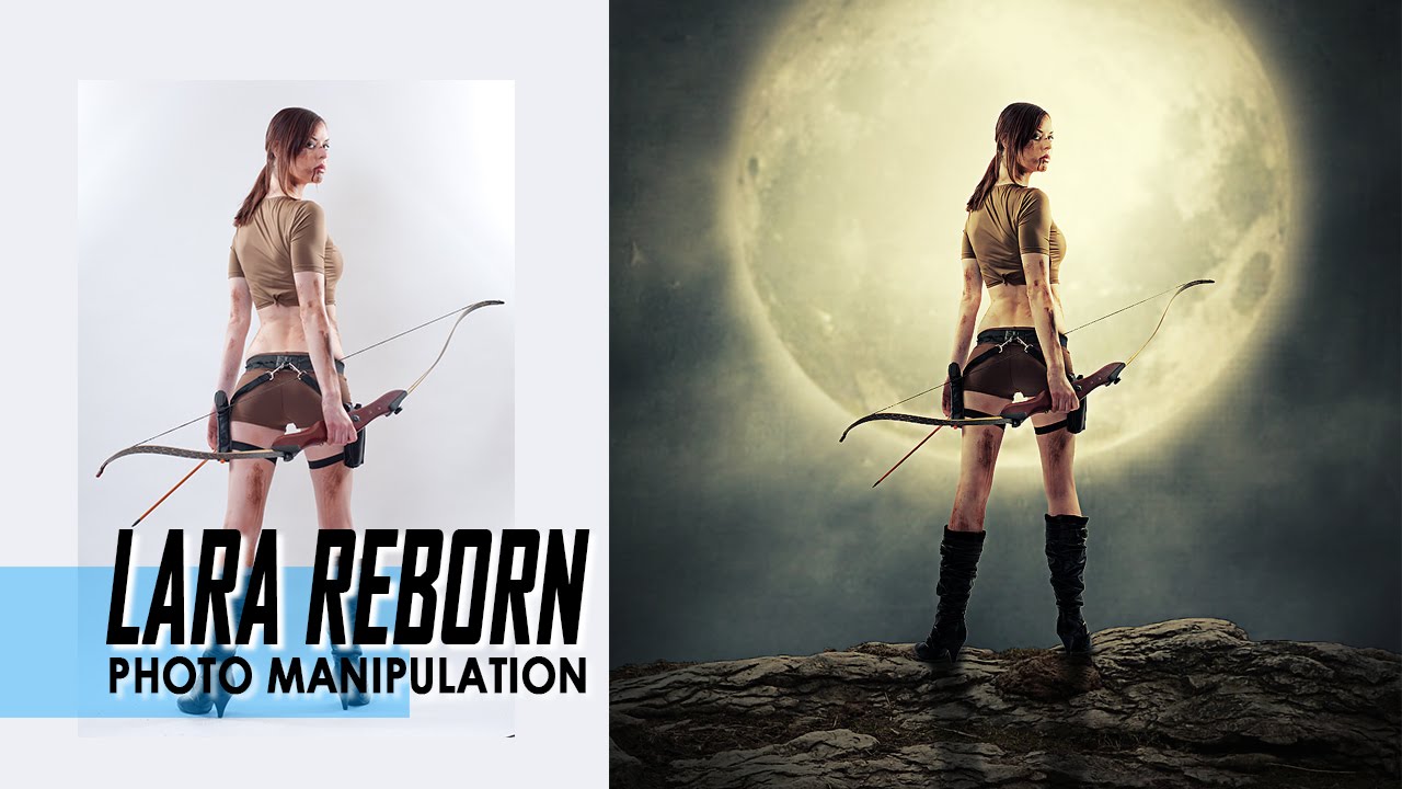Photoshop Manipulation Tutorial Background: Lara Reborn