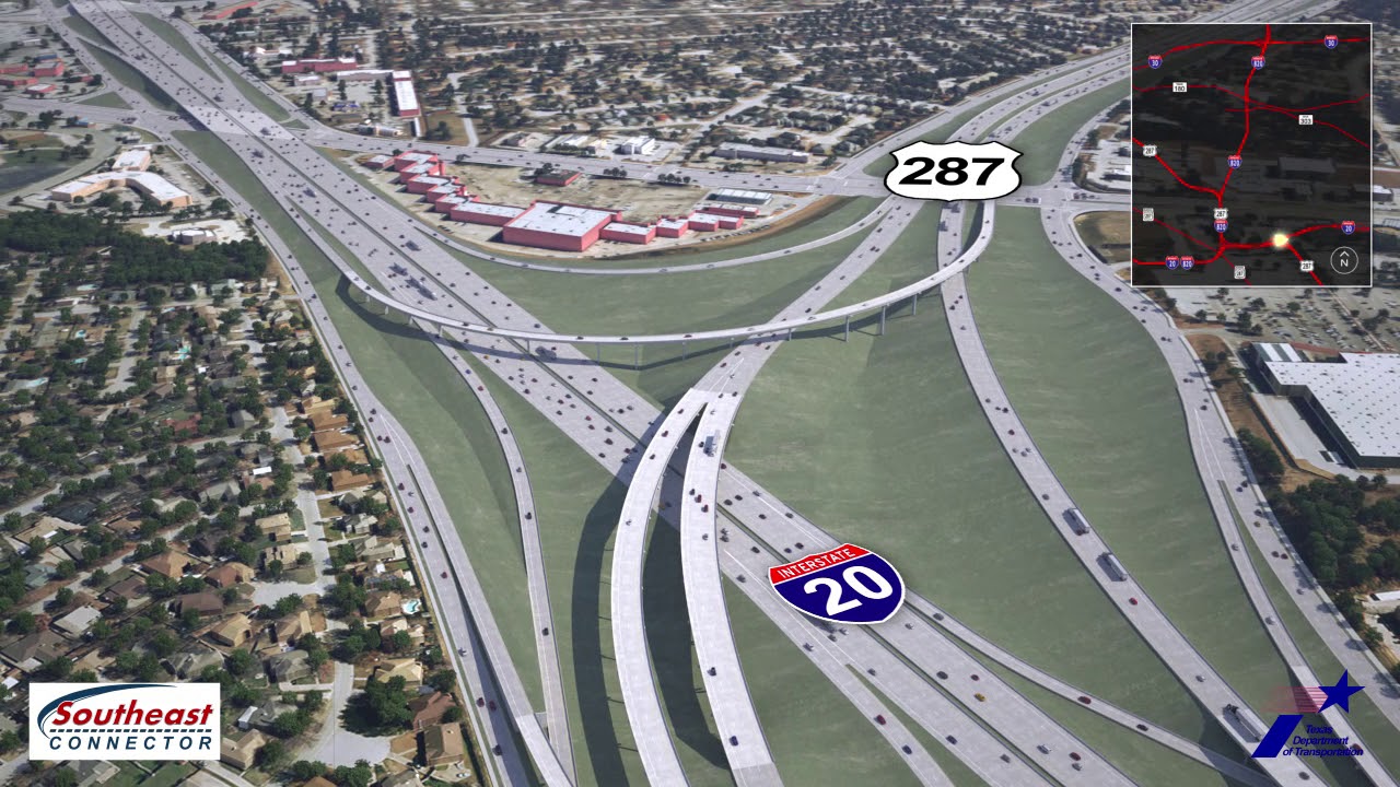 Southeast Connector &ndash; Proposed I 20 Video