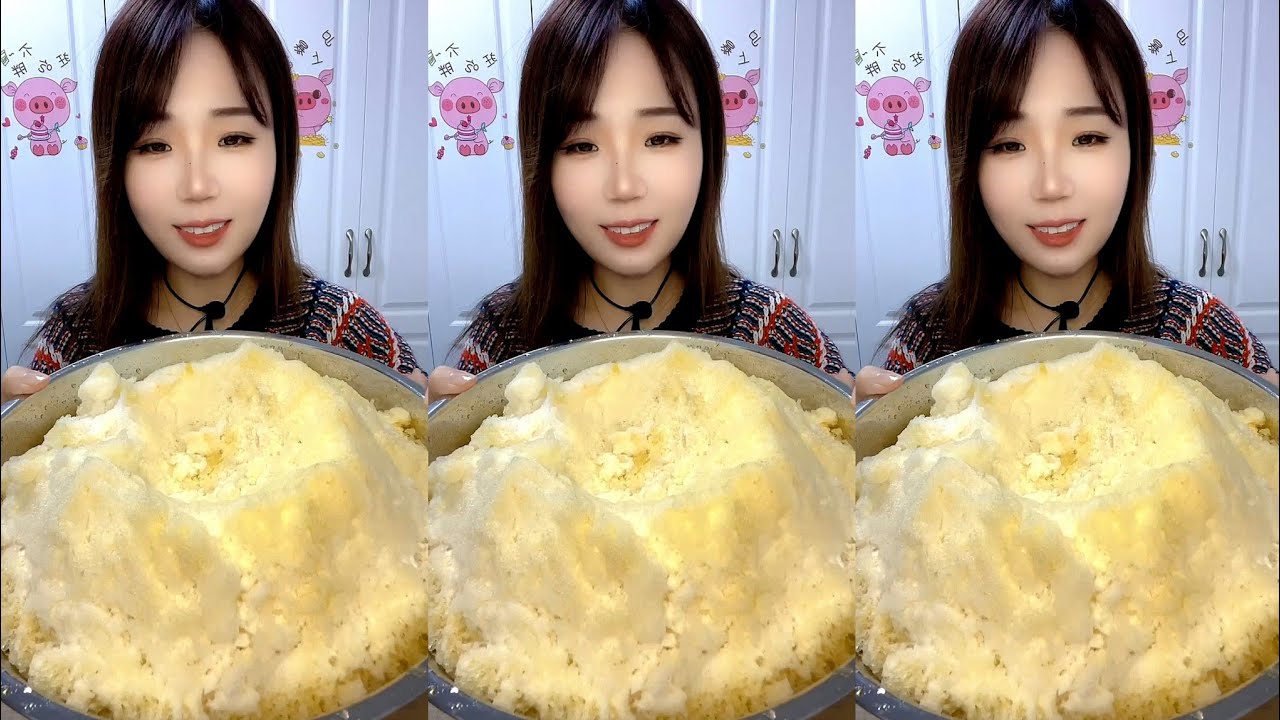 ASMR SHAVED ICE EATING / ICE EATING