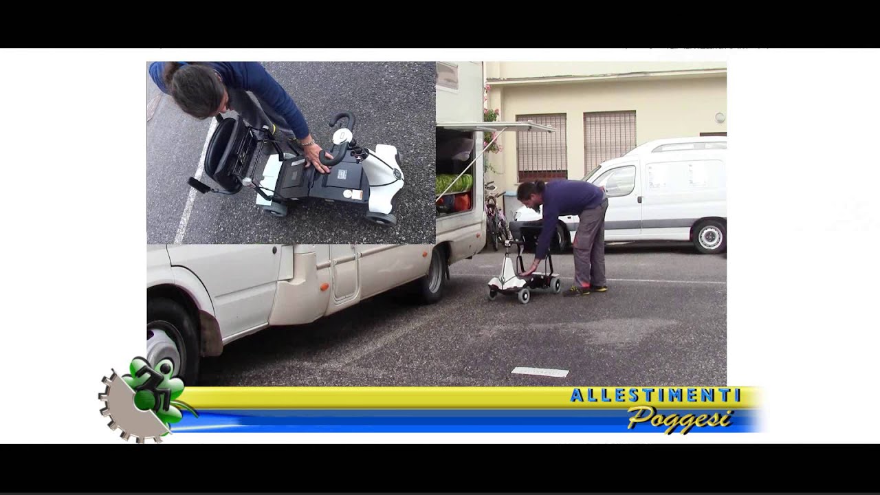 Scooter-Elettrico-Pieghevole-Da-Viaggio-In-Camper