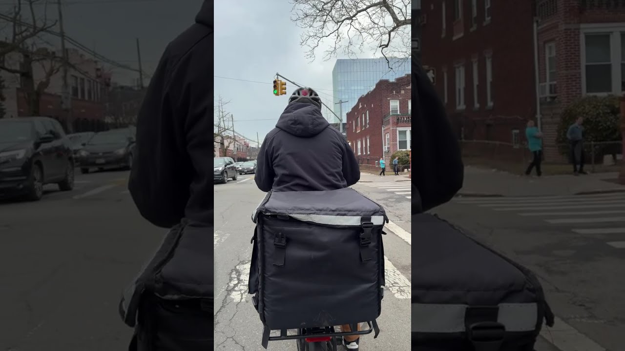Ride with Me! Short Brooklyn Ride - Uber Eats