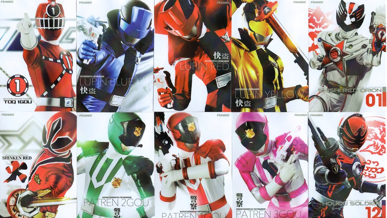 これがスタジオ特写のオーラかッ！快盗戦隊ルパンレンジャー VS 警察戦隊パトレンジャー スーパー戦隊シールウエハース全20種 1BOX開封でアソート配列確認レビュー！