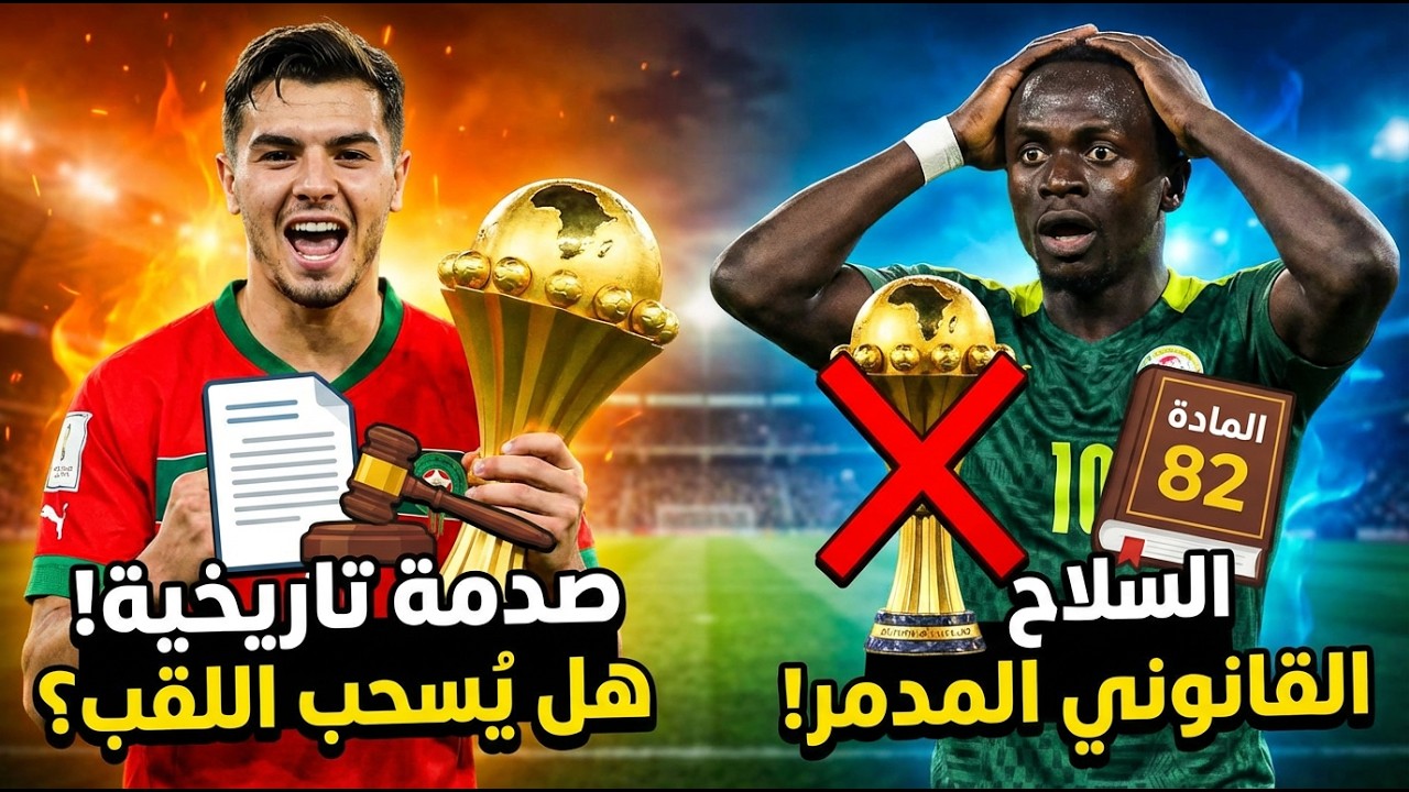 مفاجأة .. هل يسحب لقب إفريقيا من السنغال بسبب المادة 82؟