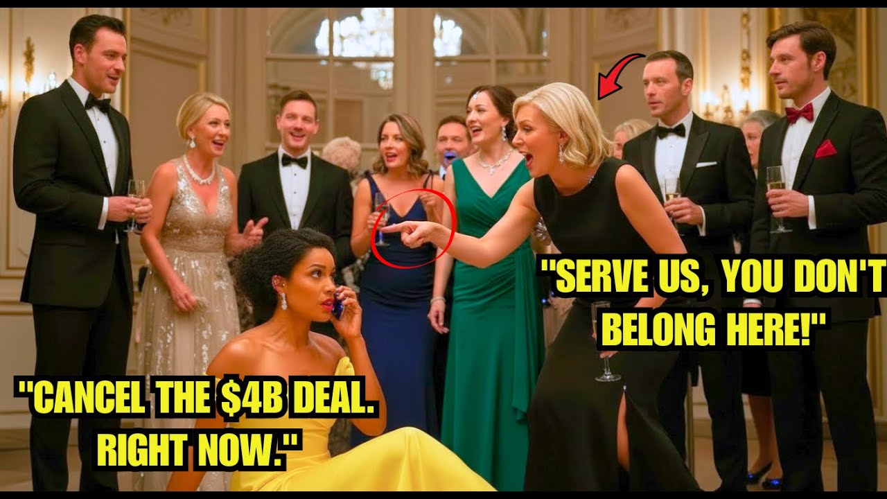 Billionaire Family Mocked Black CEO at Gala — Then She Canceled Their $4B Deal!