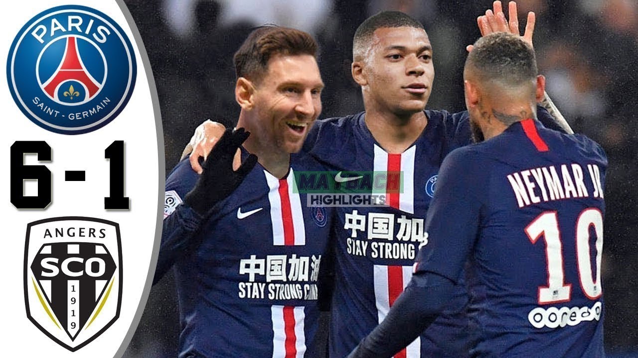 PSG vs Angers 6 - 1 All Goals & Extended Highlight 2021  HD