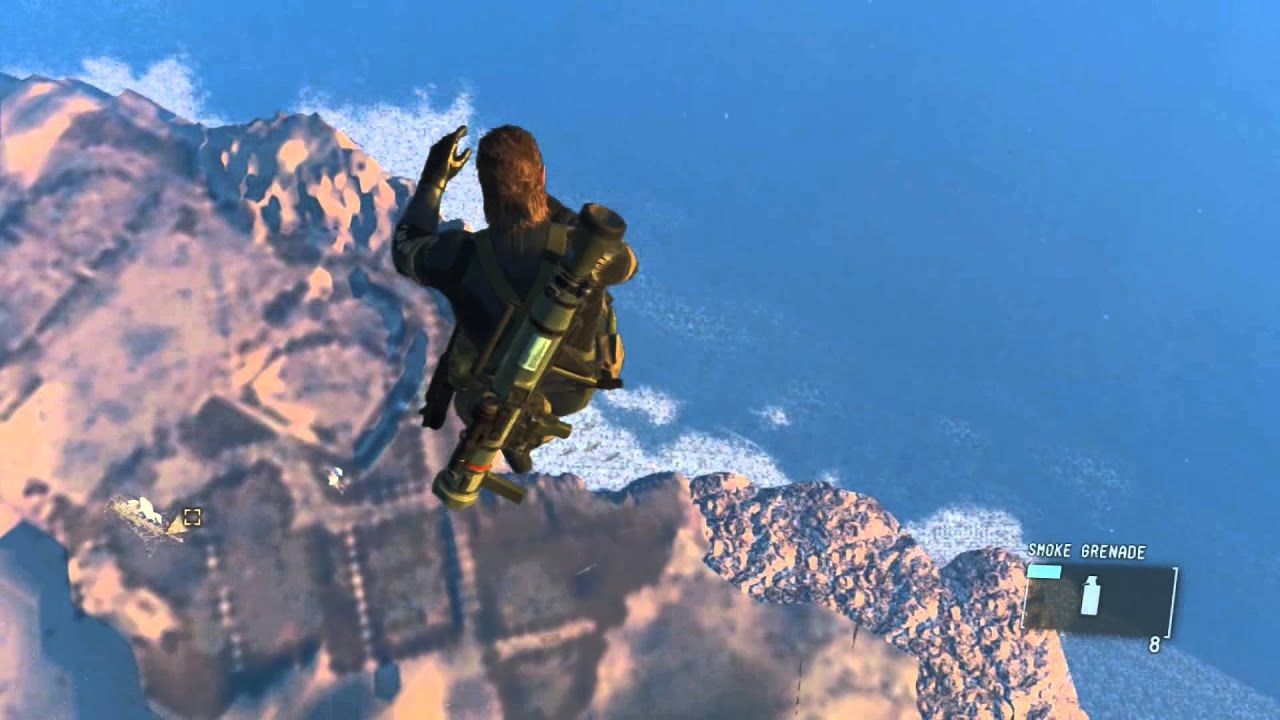 Clan DDs - MGS5 - GZ Glitches - Trying to land Superjump on Mission start Restricted area truck