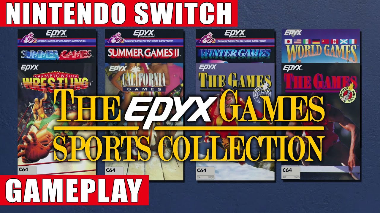 The Epyx Games - Sports Collection Nintendo Switch Gameplay