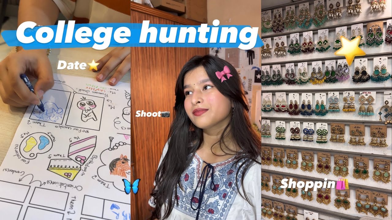 Поступление в колледж, свидание, шопинг и многое другое🐌 || Avika Goel ||