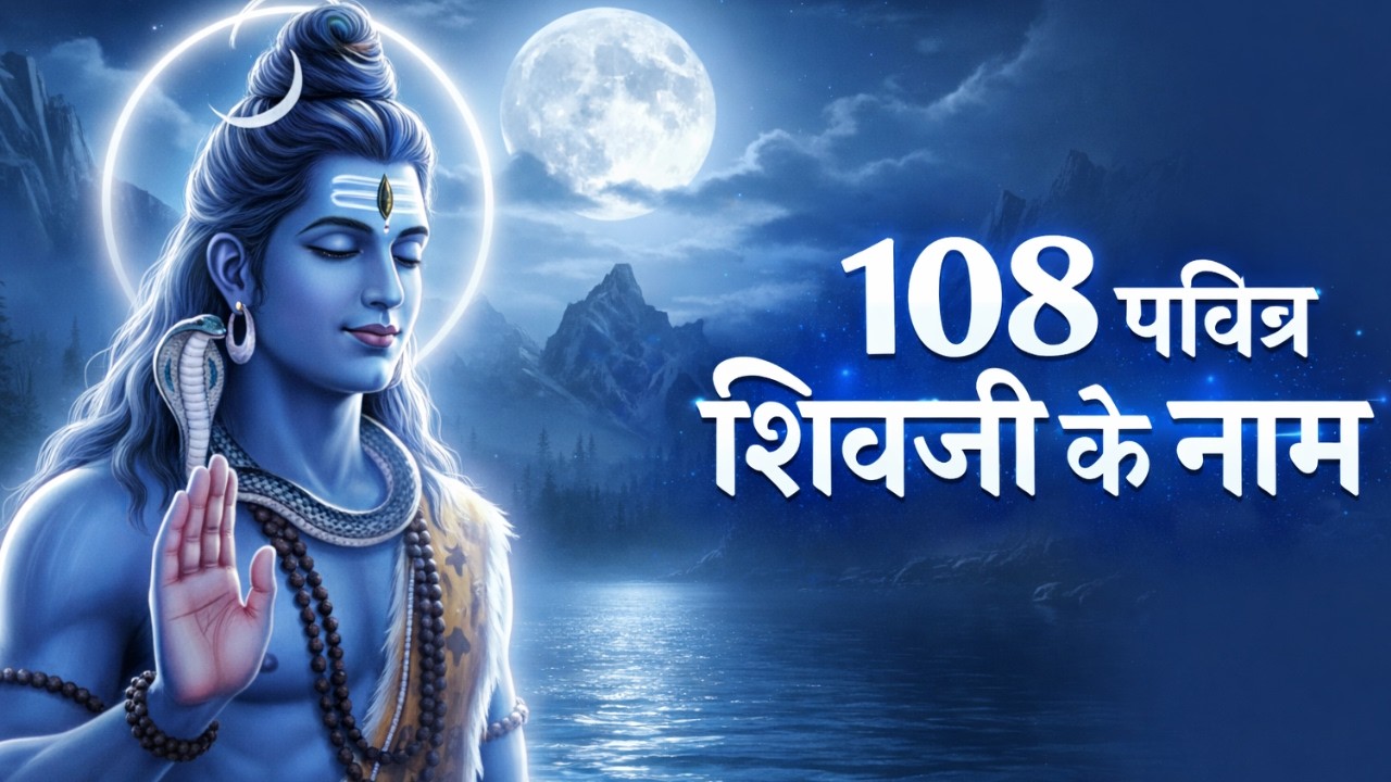 108 Shiv Names | Powerful Shiva Meditation | Divine Blessings for Life #shiv #mahashivratri2026