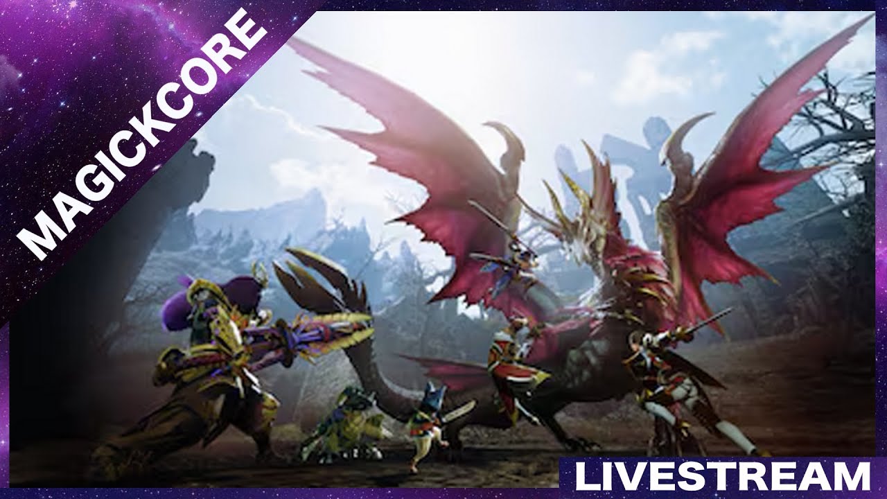 Monster Hunter Rise Co-op - First Playthrough - PS5 Part 1 (2024)