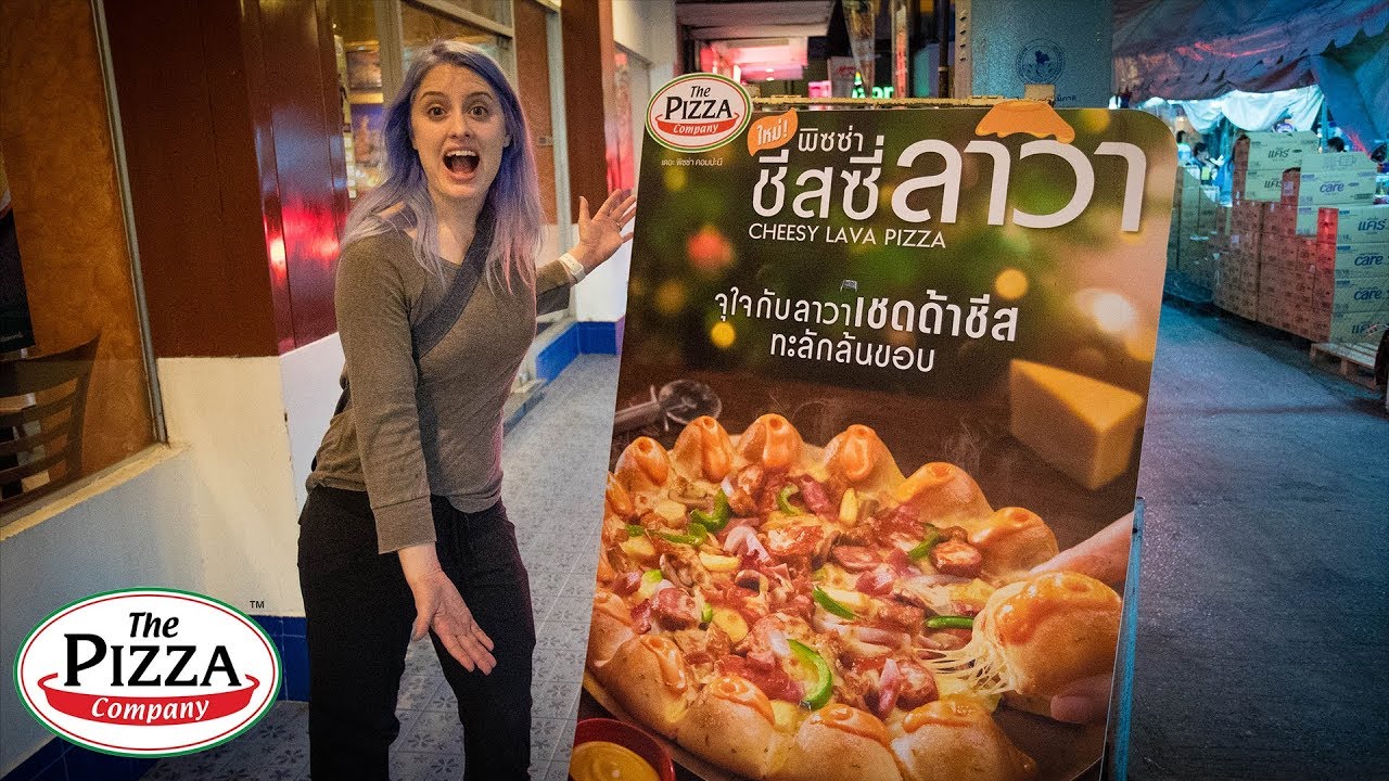 CHEESY LAVA VOLCANO PIZZA | Ayutthaya, Thailand