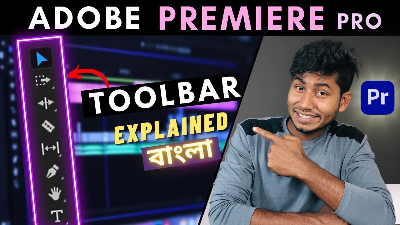 EVERY Tool in the TOOLBAR Explained | Video Editing Complete Course | Adobe Premiere Pro