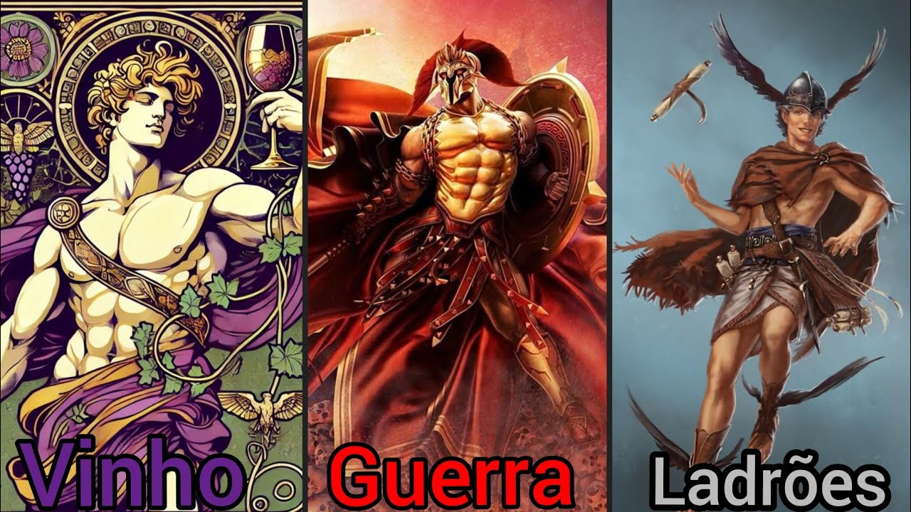 Explicando TODOS os DEUSES GREGOS (Pt. 1)