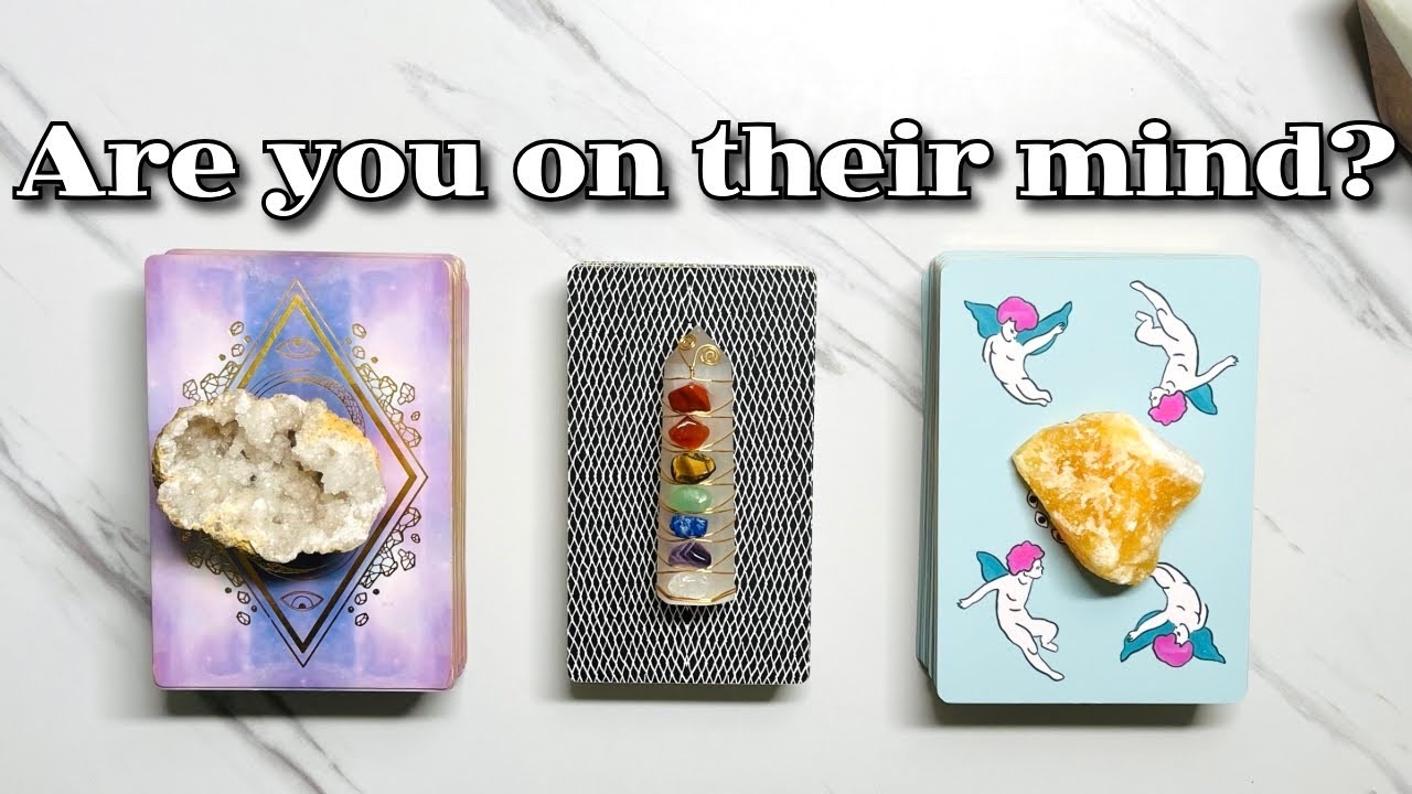 Are You On Their Mind?🤔💭Plus What's On Their Mind??🧠🧐❤️pick a card love tarot reading✨