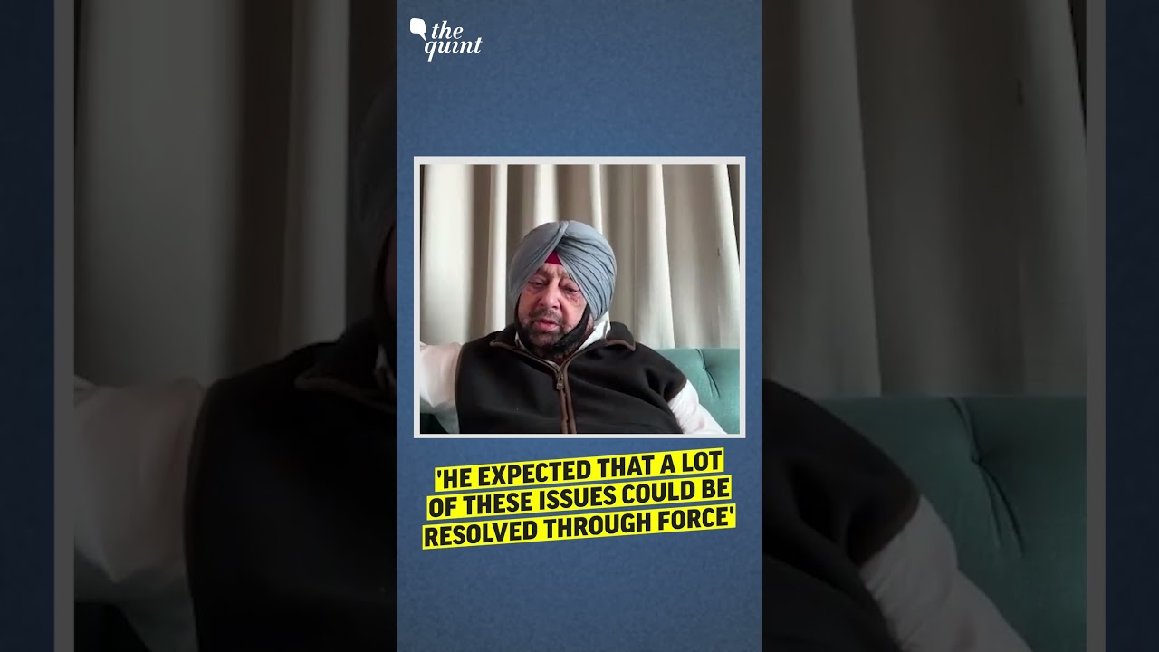 &lsquo;Bhindranwale Never Wanted Khalistan': Captain Amarinder Singh on Punjab Unrest | The Quint