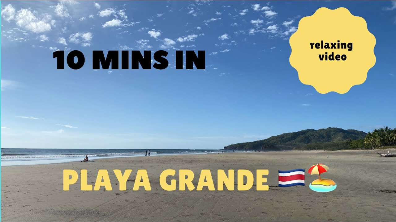 10 MINS IN PLAYA GRANDE COSTA RICA 🇨🇷🏖️