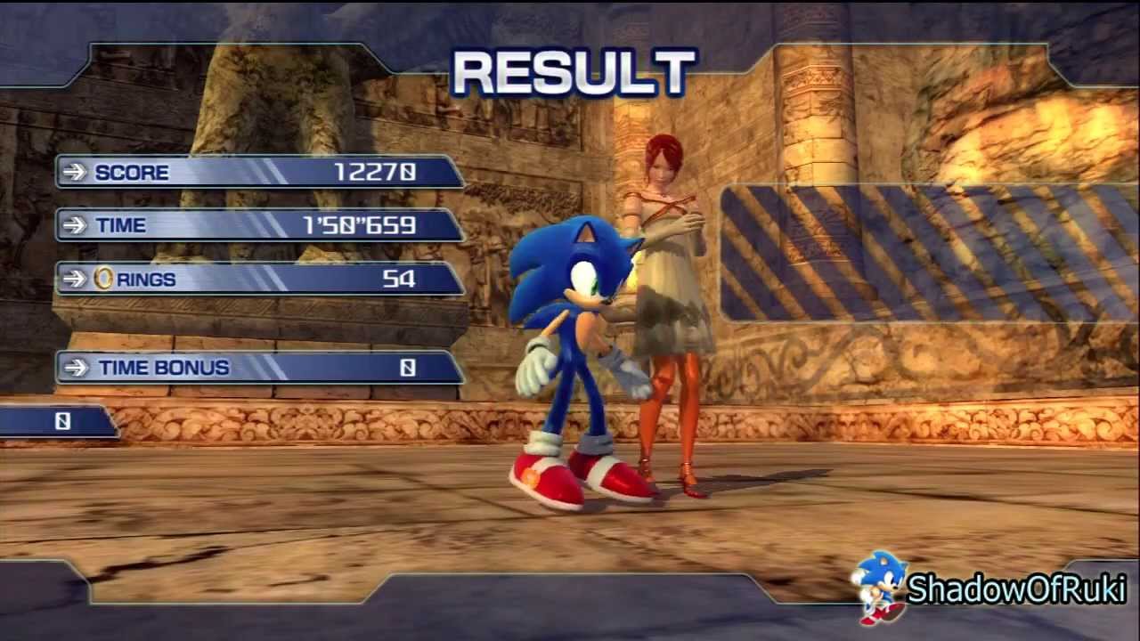 Sonic 06: Dusty Desert [Sonic] - S-Rank (No Hit) [No Gems]