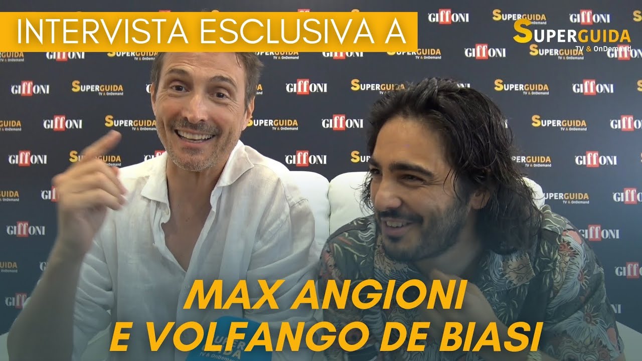 Max Angioni e Volgango De Biasi al Giffoni: la nostra intervista