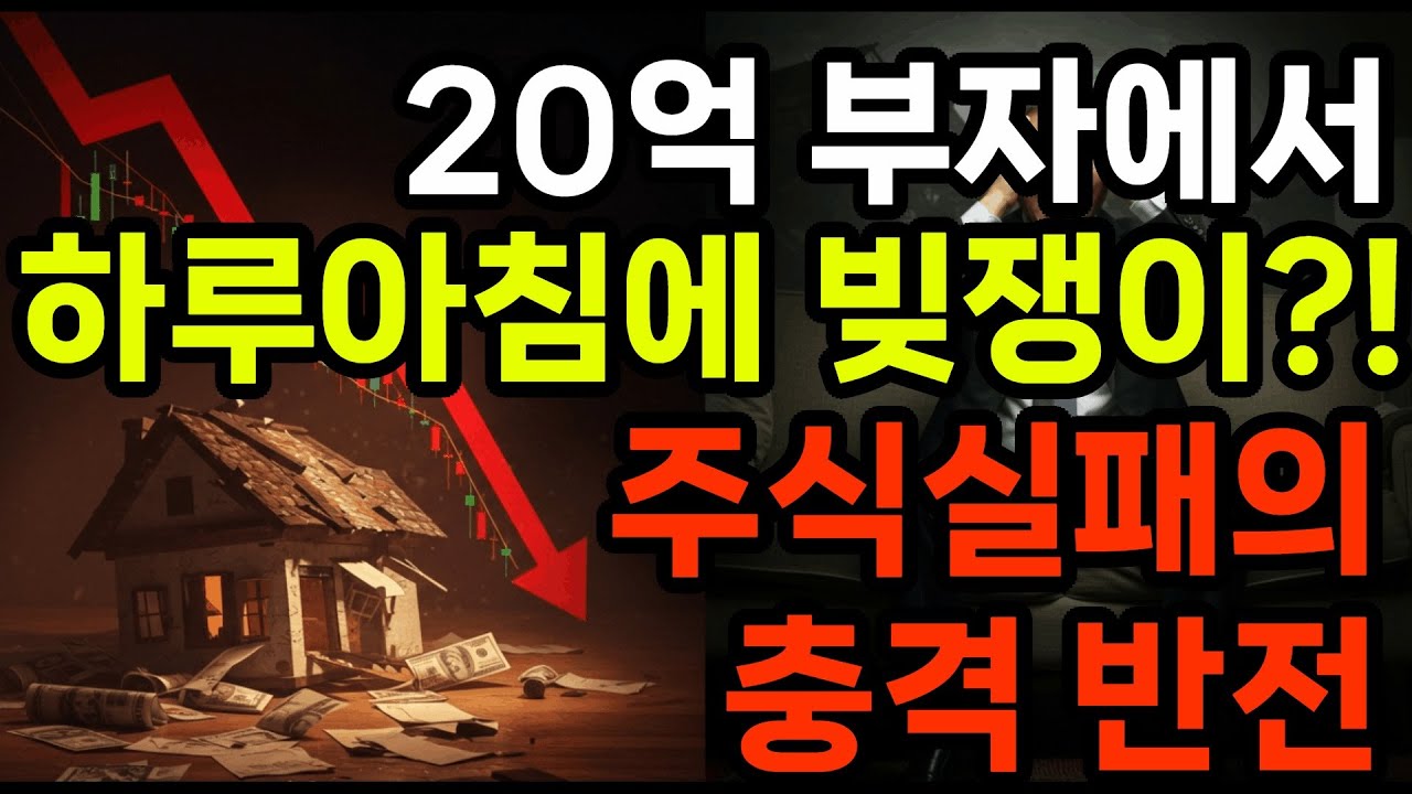 20억 부자에서 하루아침에 빚쟁이?! 주식실패의 충격 반전 [감동사연] [라디오북] [오디오북] [반전사연] [라디오사연] [인생반전] [인생사연] [눈물사연] [비디오사연]