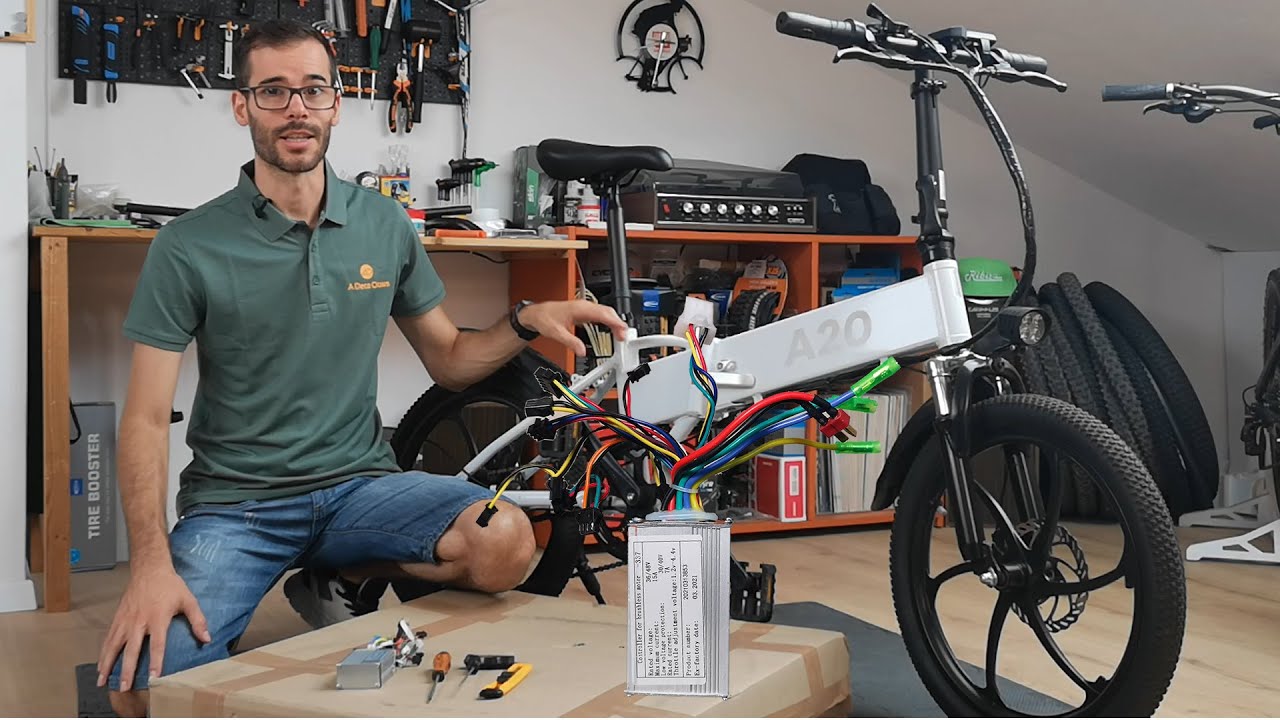Cambio centralina ebike ADO A20: modifica legale PAS