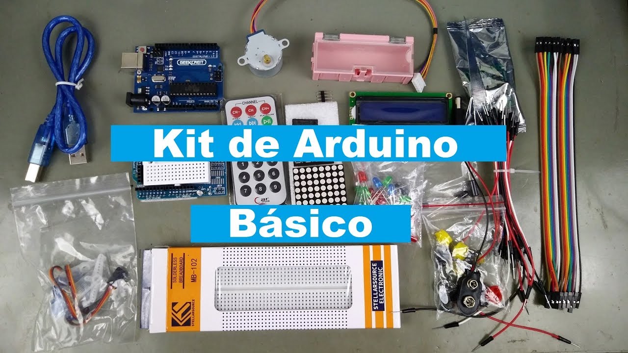 Kit Arduino Basico Geekcreit - Review e o que tem dentro?