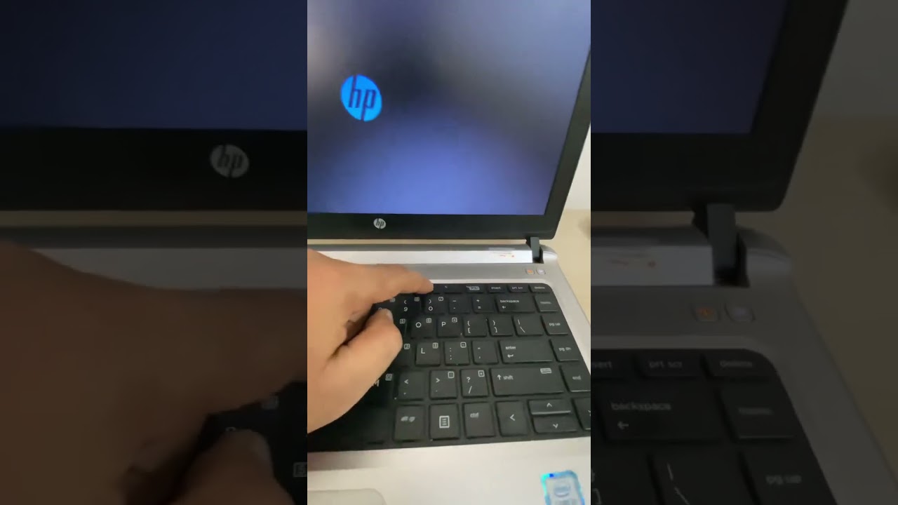 Откройте настройки BIOS на ноутбуке HP 💻 #laptoptips