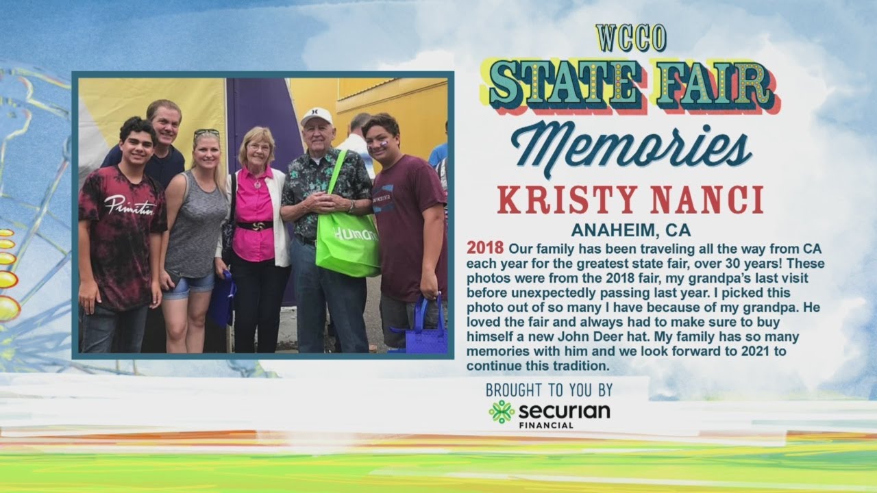 State Fair Memories On WCCO 4 News At  Noon- September 4, 2020