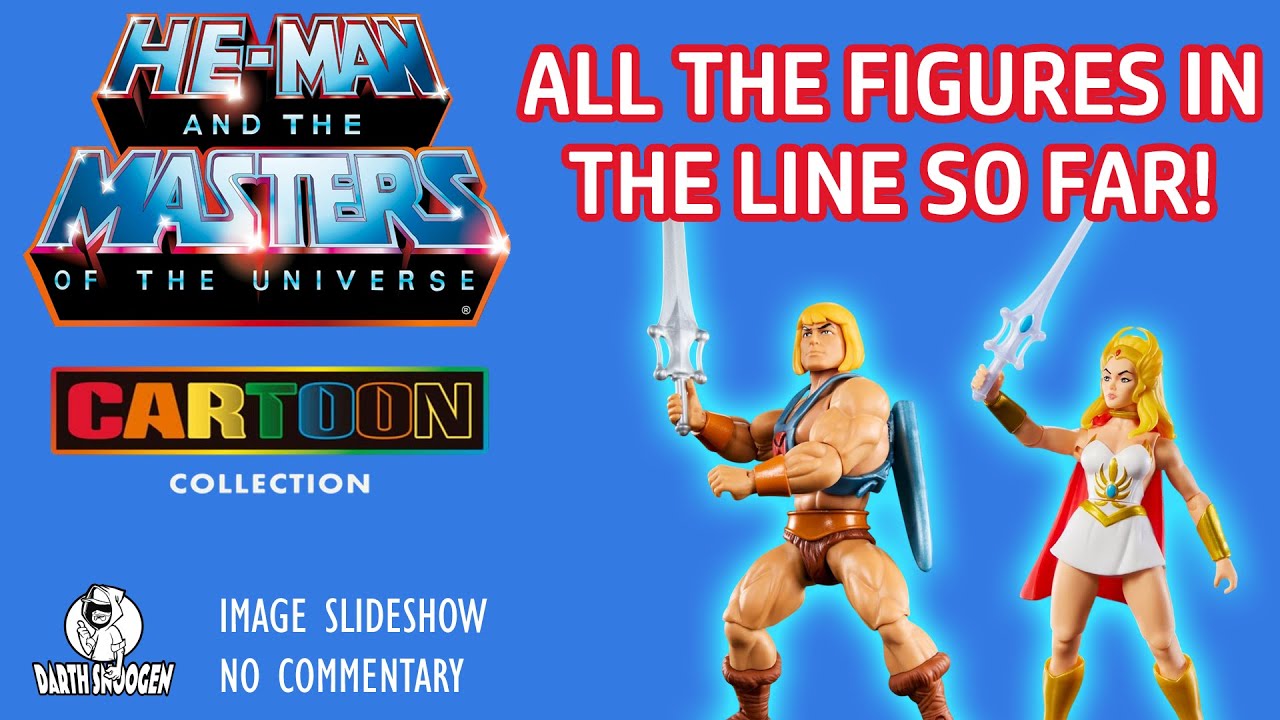 All the MOTU Cartoon Collection Releases so far... Slideshow (No Commentary) #mastersoftheuniverse